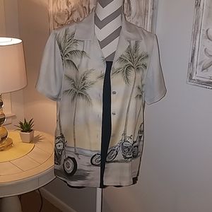 Harley Davidson 'Hawaiian' Shirt